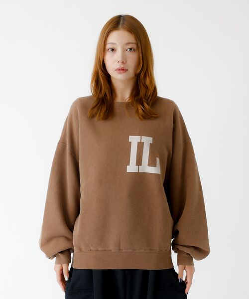 Rouge vif la cle / ルージュ・ヴィフ ラクレ スウェット | 【REMI RELIEF / レミレリーフ】SP加工起毛裏毛クルー "IL" / | 詳細15