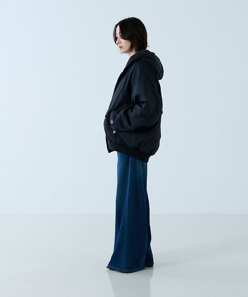 Rouge vif la cle / ルージュ・ヴィフ ラクレ ブルゾン | 【RUSSELL ATHLETIC/ラッセル アスレチック】ナイロンパファージッ | 詳細4