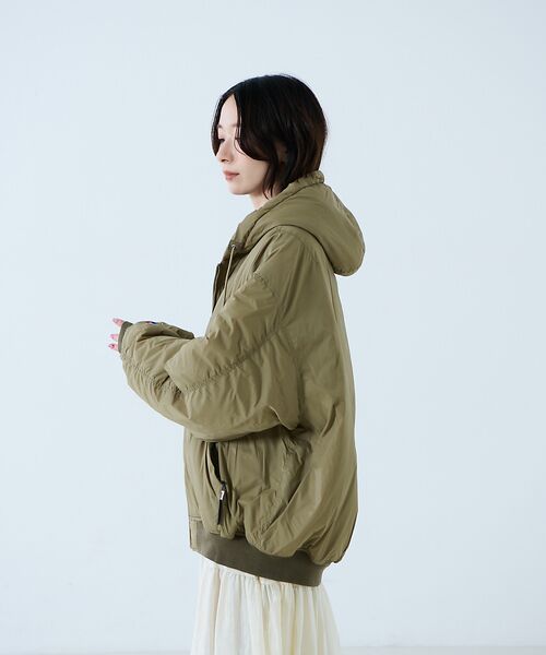 Rouge vif la cle / ルージュ・ヴィフ ラクレ ブルゾン | 【RUSSELL ATHLETIC/ラッセル アスレチック】ナイロンパファージッ | 詳細24