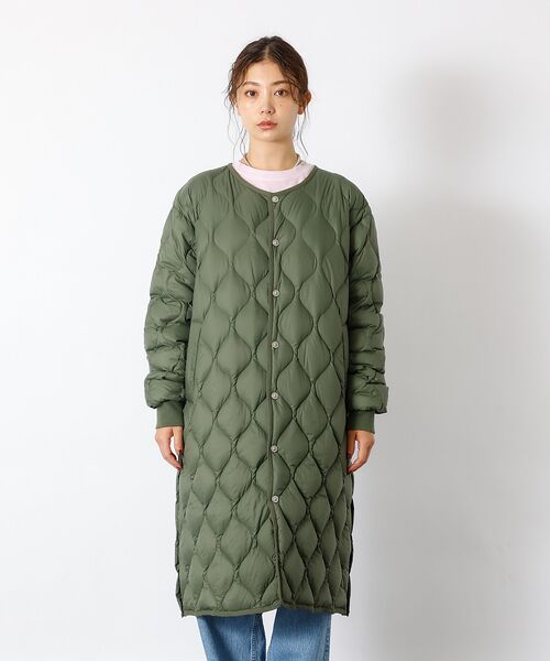 Rouge vif la cle / ルージュ・ヴィフ ラクレ ダウンジャケット・ベスト | 【TAION / タイオン】ミリタリーオーバーサイズ クルーネック ダウンジャケ | 詳細12