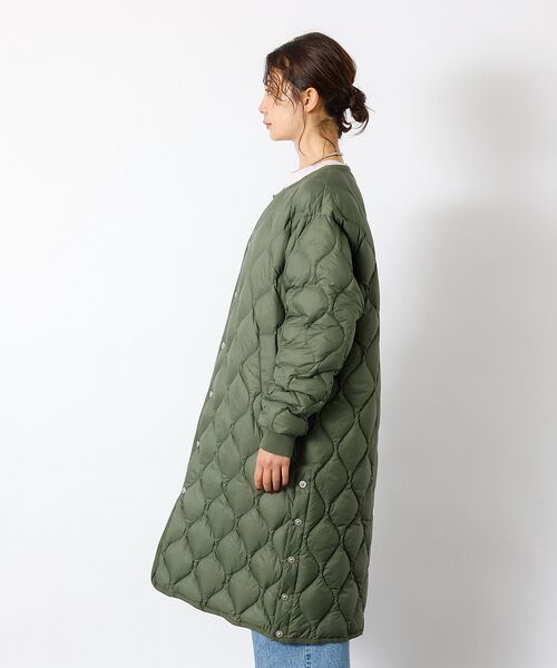 Rouge vif la cle / ルージュ・ヴィフ ラクレ ダウンジャケット・ベスト | 【TAION / タイオン】ミリタリーオーバーサイズ クルーネック ダウンジャケ | 詳細13