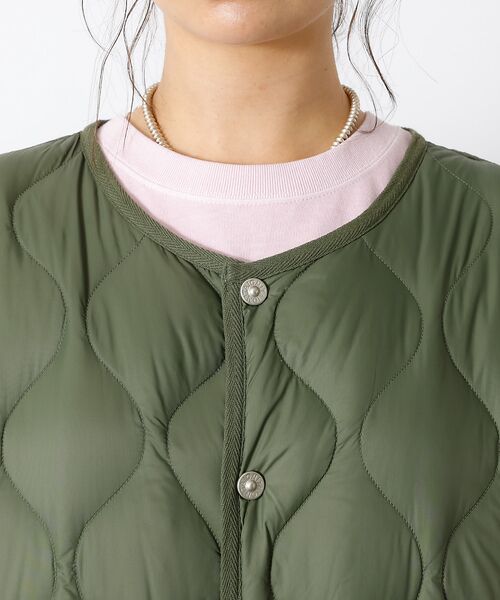 Rouge vif la cle / ルージュ・ヴィフ ラクレ ダウンジャケット・ベスト | 【TAION / タイオン】ミリタリーオーバーサイズ クルーネック ダウンジャケ | 詳細15