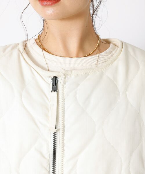 Rouge vif la cle / ルージュ・ヴィフ ラクレ ダウンジャケット・ベスト | 【TAION / タイオン】ミリタリー リバーシブル クルーネック ダウンジャケ | 詳細19