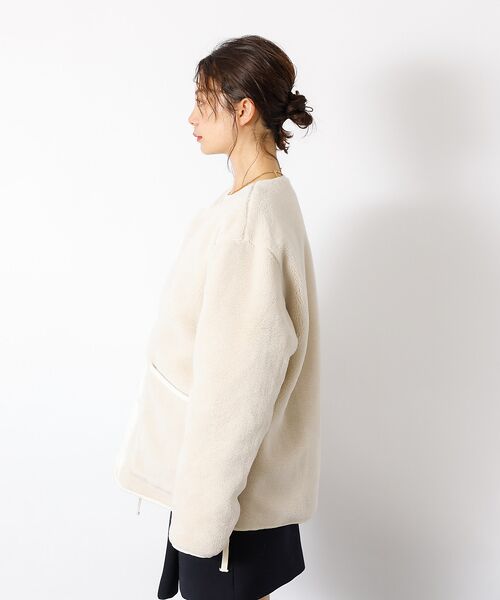 Rouge vif la cle / ルージュ・ヴィフ ラクレ ダウンジャケット・ベスト | 【TAION / タイオン】ミリタリー リバーシブル クルーネック ダウンジャケ | 詳細23