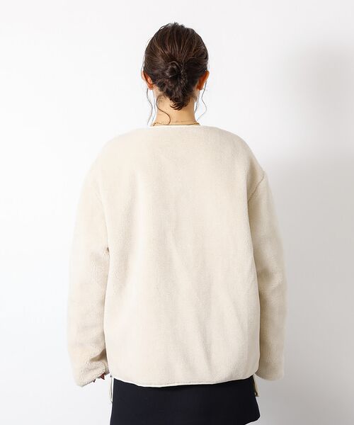 Rouge vif la cle / ルージュ・ヴィフ ラクレ ダウンジャケット・ベスト | 【TAION / タイオン】ミリタリー リバーシブル クルーネック ダウンジャケ | 詳細24