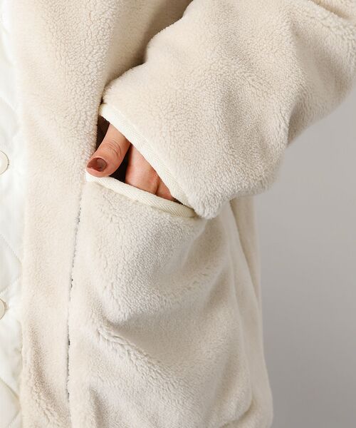 Rouge vif la cle / ルージュ・ヴィフ ラクレ ダウンジャケット・ベスト | 【TAION / タイオン】ミリタリー リバーシブル クルーネック ダウンジャケ | 詳細27