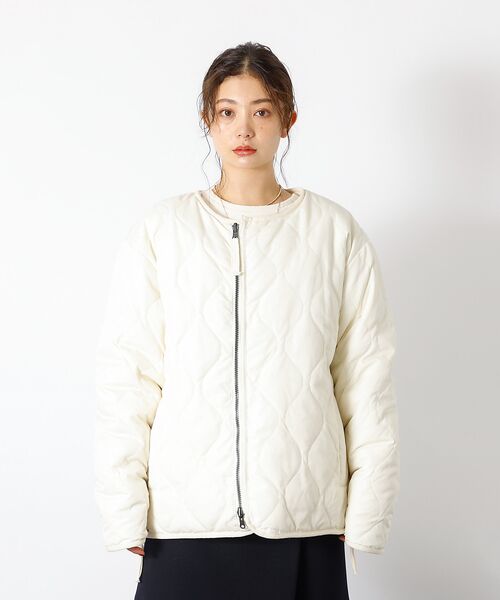 Rouge vif la cle / ルージュ・ヴィフ ラクレ ダウンジャケット・ベスト | 【TAION / タイオン】ミリタリー リバーシブル クルーネック ダウンジャケ | 詳細16