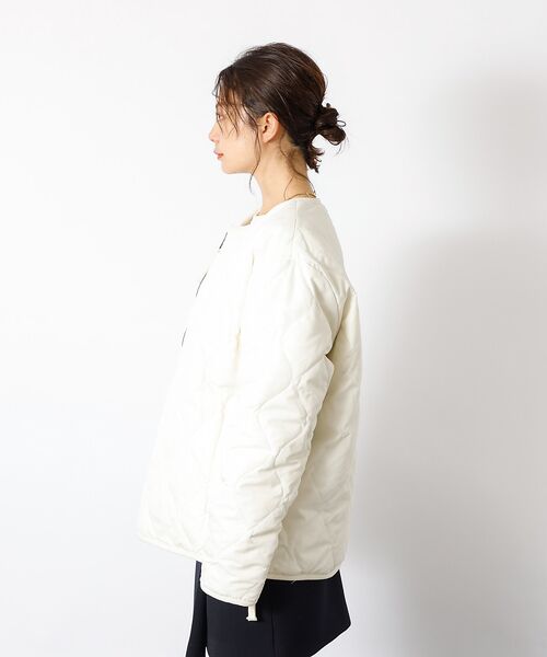 Rouge vif la cle / ルージュ・ヴィフ ラクレ ダウンジャケット・ベスト | 【TAION / タイオン】ミリタリー リバーシブル クルーネック ダウンジャケ | 詳細17