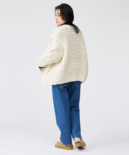 Rouge vif la cle / ルージュ・ヴィフ ラクレ ニット・セーター | 【IRONING / アイロニング】ケーブルニットカーディガン/cable ro | 詳細4