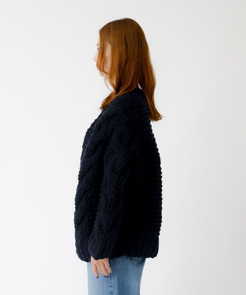 Rouge vif la cle / ルージュ・ヴィフ ラクレ ニット・セーター | 【IRONING / アイロニング】ケーブルニットカーディガン/cable ro | 詳細14