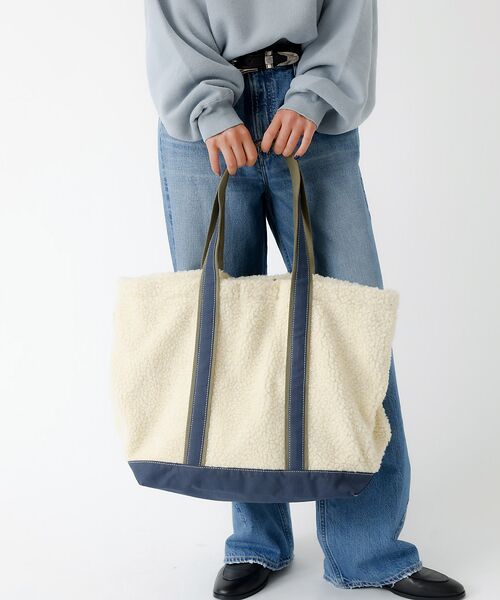 Rouge vif la cle / ルージュ・ヴィフ ラクレ トートバッグ | 【TRIFFER/トリファー】ボアトート/バッグ/大容量/A4収納可能【WEB限 | 詳細2