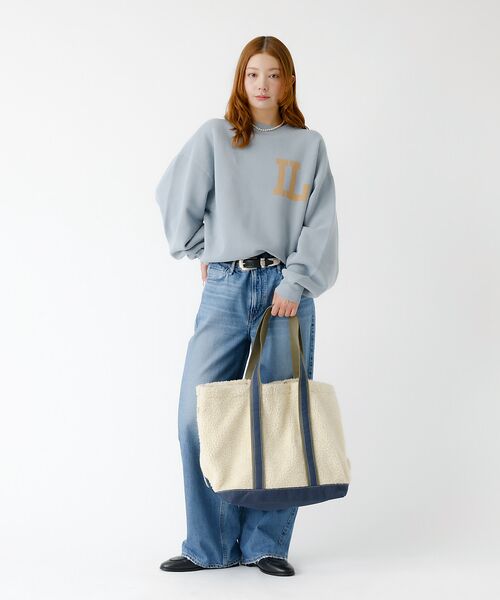 Rouge vif la cle / ルージュ・ヴィフ ラクレ トートバッグ | 【TRIFFER/トリファー】ボアトート/バッグ/大容量/A4収納可能【WEB限 | 詳細4