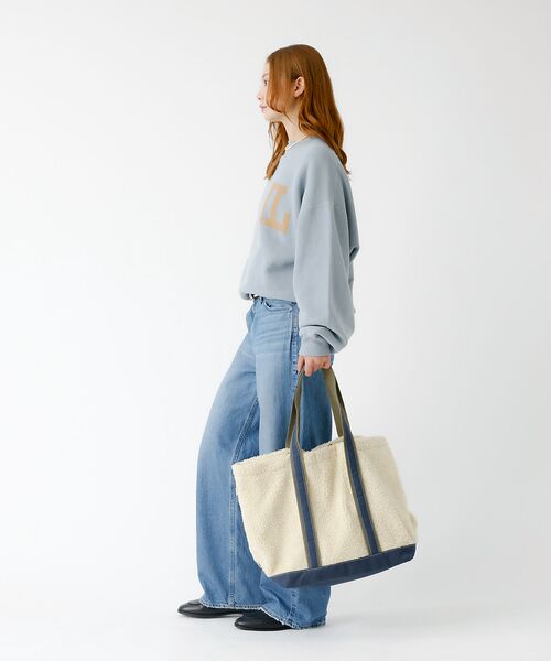 Rouge vif la cle / ルージュ・ヴィフ ラクレ トートバッグ | 【TRIFFER/トリファー】ボアトート/バッグ/大容量/A4収納可能【WEB限 | 詳細5