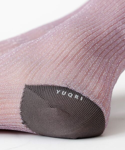 Rouge vif la cle / ルージュ・ヴィフ ラクレ ソックス | 【YUQRI/ユクリ】Brinkley/靴下/シアー/ラメ/ギフト【WEB限定】 | 詳細22