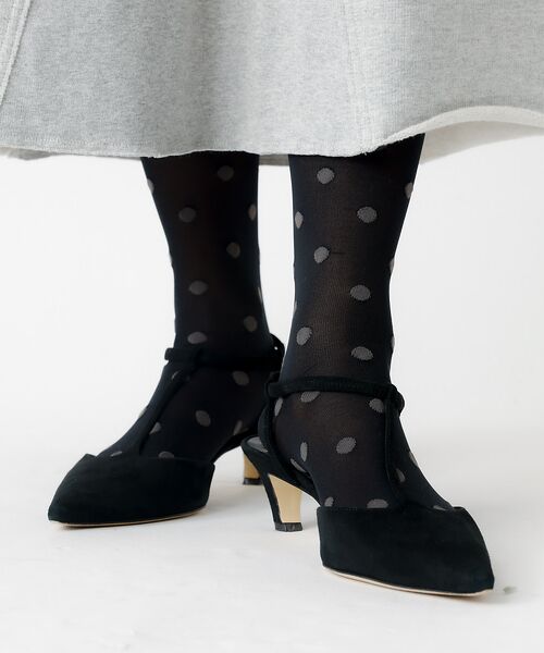 Rouge vif la cle / ルージュ・ヴィフ ラクレ ソックス | 【YUQRI/ユクリ】Polka/靴下/シアー/ポルカドット/ギフト【WEB限定 | 詳細6