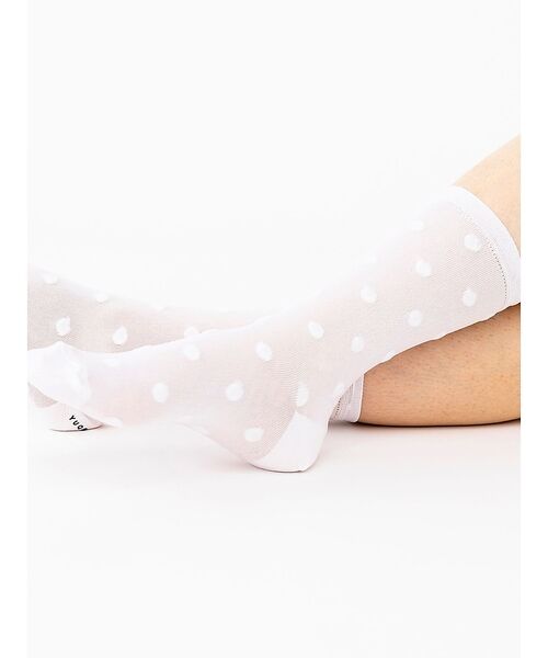 Rouge vif la cle / ルージュ・ヴィフ ラクレ ソックス | 【YUQRI/ユクリ】Polka/靴下/シアー/ポルカドット/ギフト【WEB限定 | 詳細17