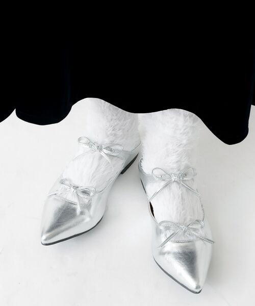 Rouge vif la cle / ルージュ・ヴィフ ラクレ ソックス | 【YUQRI/ユクリ】Faux fur/靴下/ファー/もこもこ/ギフト【WEB限 | 詳細2