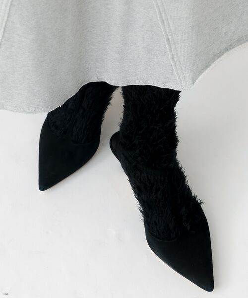 Rouge vif la cle / ルージュ・ヴィフ ラクレ ソックス | 【YUQRI/ユクリ】Faux fur/靴下/ファー/もこもこ/ギフト【WEB限 | 詳細9