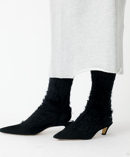 Rouge vif la cle / ルージュ・ヴィフ ラクレ ソックス | 【YUQRI/ユクリ】Faux fur/靴下/ファー/もこもこ/ギフト【WEB限 | 詳細10