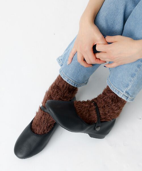 Rouge vif la cle / ルージュ・ヴィフ ラクレ ソックス | 【YUQRI/ユクリ】Faux fur/靴下/ファー/もこもこ/ギフト【WEB限 | 詳細19