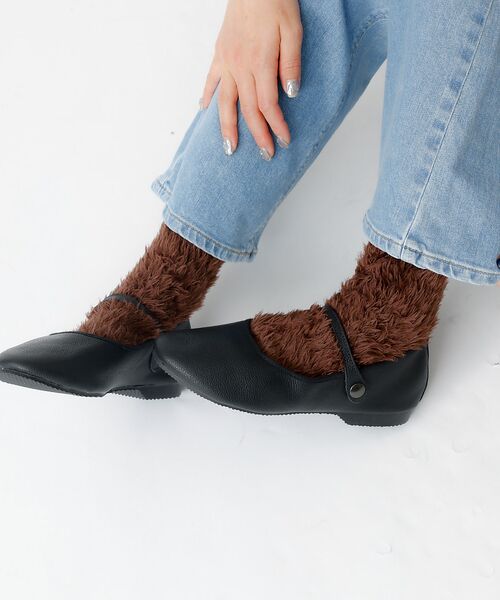 Rouge vif la cle / ルージュ・ヴィフ ラクレ ソックス | 【YUQRI/ユクリ】Faux fur/靴下/ファー/もこもこ/ギフト【WEB限 | 詳細20