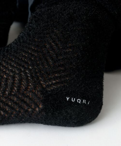 Rouge vif la cle / ルージュ・ヴィフ ラクレ ソックス | 【YUQRI/ユクリ】Fluffyherringbone/靴下/フェミニン/ロマ | 詳細9