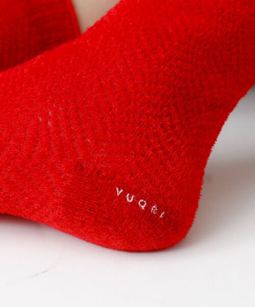 Rouge vif la cle / ルージュ・ヴィフ ラクレ ソックス | 【YUQRI/ユクリ】Fluffyherringbone/靴下/フェミニン/ロマ | 詳細19