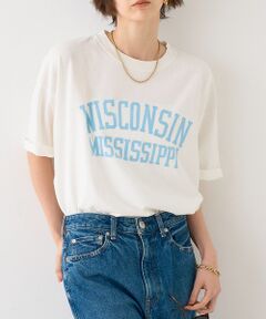 Rouge vif la cle / ルージュ・ヴィフ ラクレ Tシャツ | 【REMI RELIEF レミレリーフ】別注TEE WISCONSI ロゴTシャ