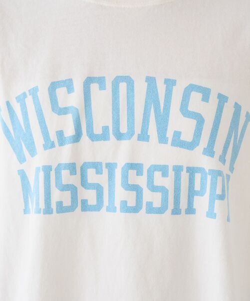 Rouge vif la cle / ルージュ・ヴィフ ラクレ Tシャツ | 【REMI RELIEF レミレリーフ】別注TEE WISCONSI ロゴTシャ | 詳細16