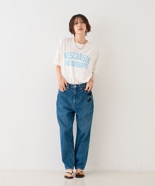 Rouge vif la cle / ルージュ・ヴィフ ラクレ Tシャツ | 【REMI RELIEF レミレリーフ】別注TEE WISCONSI ロゴTシャ | 詳細6