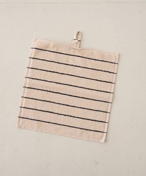 Rouge vif la cle / ルージュ・ヴィフ ラクレ タオル | 【BONGUSTA/ボンガスタ】NARAM STRIPED タオル 30×30　 | 詳細1