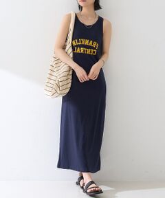 Rouge vif la cle / ルージュ・ヴィフ ラクレ ワンピース | 【ST.JOHNS 3RD CLUB/セントジョンズサードクラブ】パット付ロゴタ