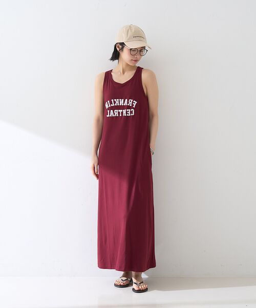 Rouge vif la cle / ルージュ・ヴィフ ラクレ ワンピース | 【ST.JOHNS 3RD CLUB/セントジョンズサードクラブ】パット付ロゴタ | 詳細1