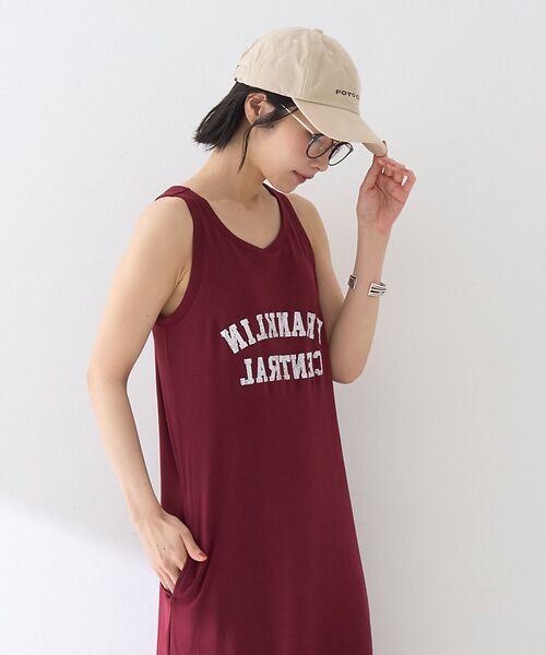 Rouge vif la cle / ルージュ・ヴィフ ラクレ ワンピース | 【ST.JOHNS 3RD CLUB/セントジョンズサードクラブ】パット付ロゴタ | 詳細10