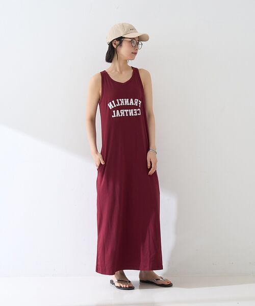 Rouge vif la cle / ルージュ・ヴィフ ラクレ ワンピース | 【ST.JOHNS 3RD CLUB/セントジョンズサードクラブ】パット付ロゴタ | 詳細6