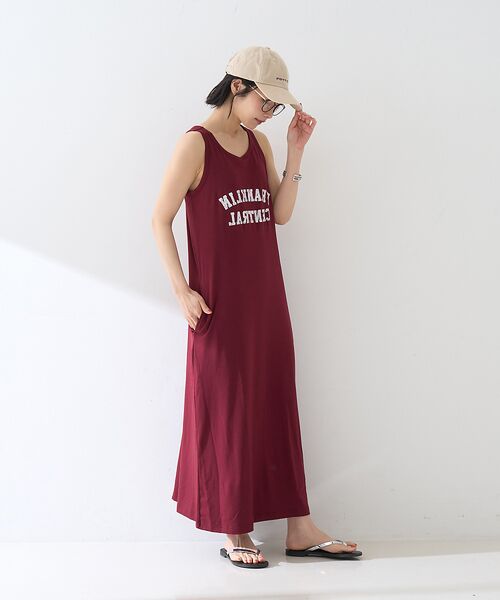 Rouge vif la cle / ルージュ・ヴィフ ラクレ ワンピース | 【ST.JOHNS 3RD CLUB/セントジョンズサードクラブ】パット付ロゴタ | 詳細7