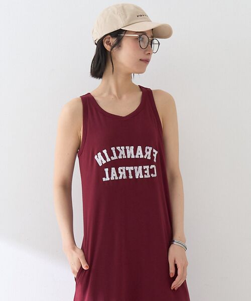 Rouge vif la cle / ルージュ・ヴィフ ラクレ ワンピース | 【ST.JOHNS 3RD CLUB/セントジョンズサードクラブ】パット付ロゴタ | 詳細8