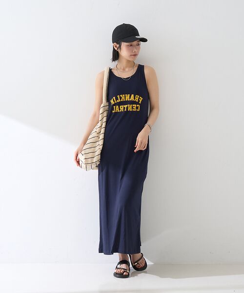 Rouge vif la cle / ルージュ・ヴィフ ラクレ ワンピース | 【ST.JOHNS 3RD CLUB/セントジョンズサードクラブ】パット付ロゴタ | 詳細15