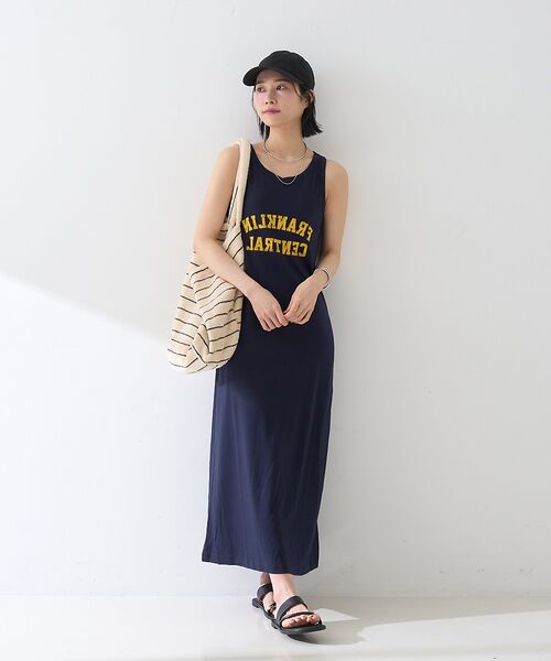 Rouge vif la cle / ルージュ・ヴィフ ラクレ ワンピース | 【ST.JOHNS 3RD CLUB/セントジョンズサードクラブ】パット付ロゴタ | 詳細17