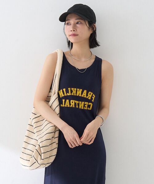 Rouge vif la cle / ルージュ・ヴィフ ラクレ ワンピース | 【ST.JOHNS 3RD CLUB/セントジョンズサードクラブ】パット付ロゴタ | 詳細20