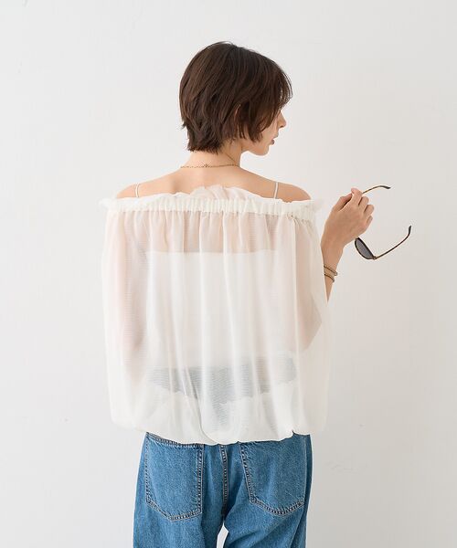 Rouge vif la cle / ルージュ・ヴィフ ラクレ シャツ・ブラウス | 【一部店舗限定】3WAYクールメッシュブラウス | 詳細3