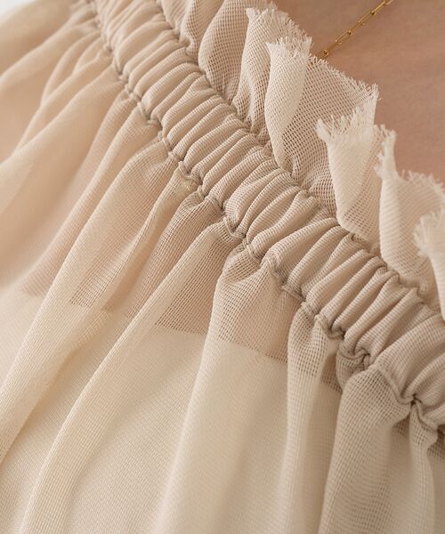 Rouge vif la cle / ルージュ・ヴィフ ラクレ シャツ・ブラウス | 【一部店舗限定】3WAYクールメッシュブラウス | 詳細14