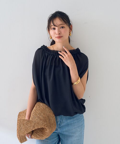 Rouge vif la cle / ルージュ・ヴィフ ラクレ シャツ・ブラウス | 【一部店舗限定】3WAYクールメッシュブラウス | 詳細15