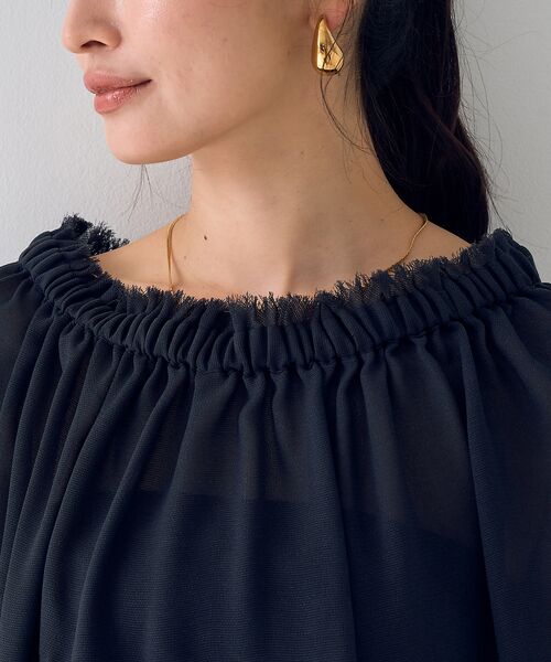 Rouge vif la cle / ルージュ・ヴィフ ラクレ シャツ・ブラウス | 【一部店舗限定】3WAYクールメッシュブラウス | 詳細25