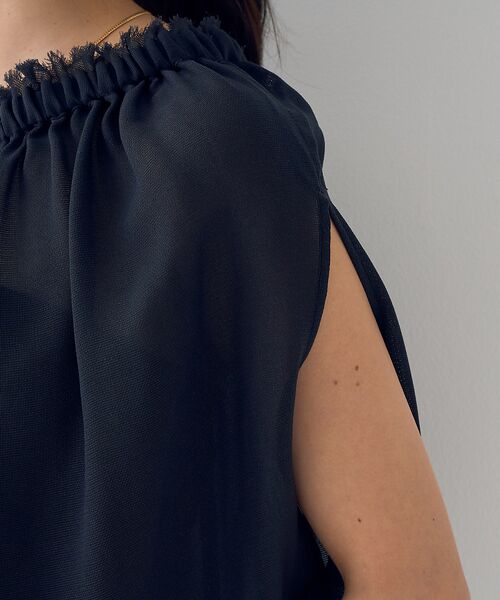 Rouge vif la cle / ルージュ・ヴィフ ラクレ シャツ・ブラウス | 【一部店舗限定】3WAYクールメッシュブラウス | 詳細26