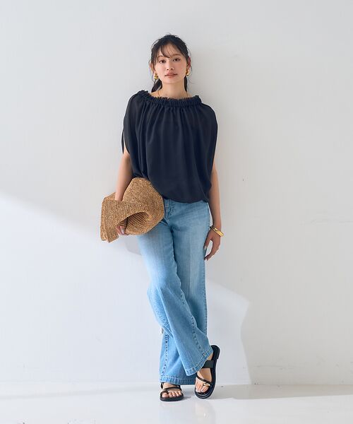 Rouge vif la cle / ルージュ・ヴィフ ラクレ シャツ・ブラウス | 【一部店舗限定】3WAYクールメッシュブラウス | 詳細21