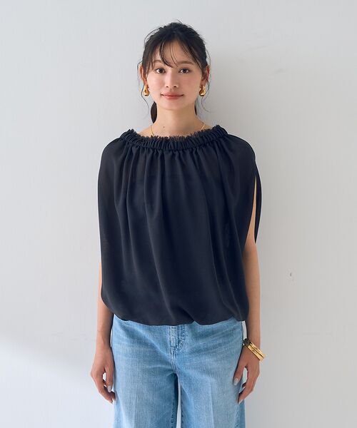 Rouge vif la cle / ルージュ・ヴィフ ラクレ シャツ・ブラウス | 【一部店舗限定】3WAYクールメッシュブラウス | 詳細22