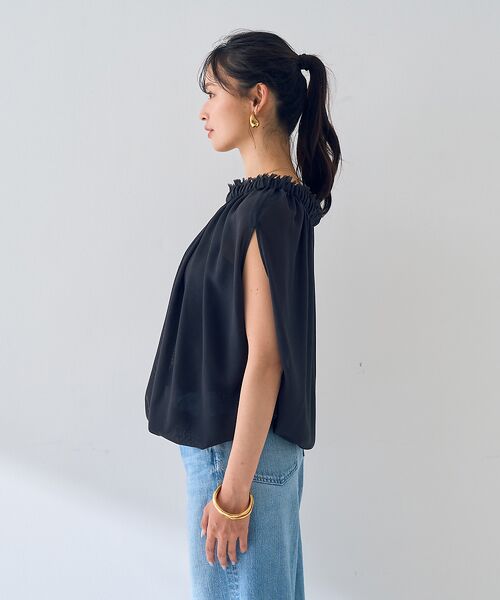 Rouge vif la cle / ルージュ・ヴィフ ラクレ シャツ・ブラウス | 【一部店舗限定】3WAYクールメッシュブラウス | 詳細23