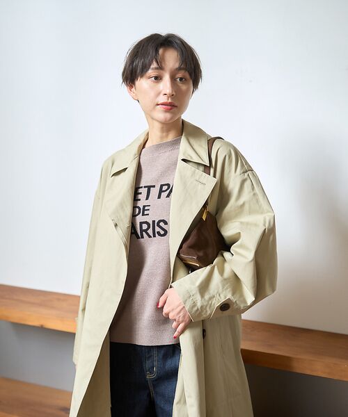 Rouge vif la cle / ルージュ・ヴィフ ラクレ ステンカラーコート | 撥水フォルムステンカラーコート | 詳細10