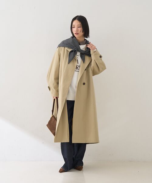 Rouge vif la cle / ルージュ・ヴィフ ラクレ ステンカラーコート | 撥水フォルムステンカラーコート | 詳細11